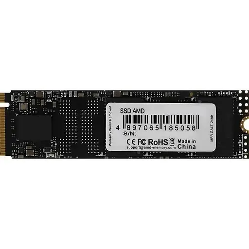 Твердотельный накопитель SSD 2Tb AMD R3 PCI-E 3.0 x4 M.2 2280 3D TLC 3500/3100 МБ/с (R3MP32048G8) - фото 1