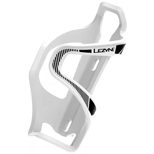 Фляготримач лівий Lezyne Flow cage SL білий (1052-4712805 978168)