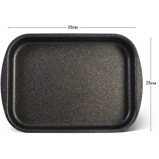 Форма для запекания Fissman алюминиевая с антипригарным покрытием 35x25x6 см (14202) - фото 3