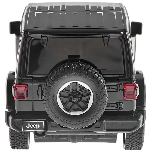 Машинка Rastar JEEP Wrangler JL 1:24 Черный - фото 6