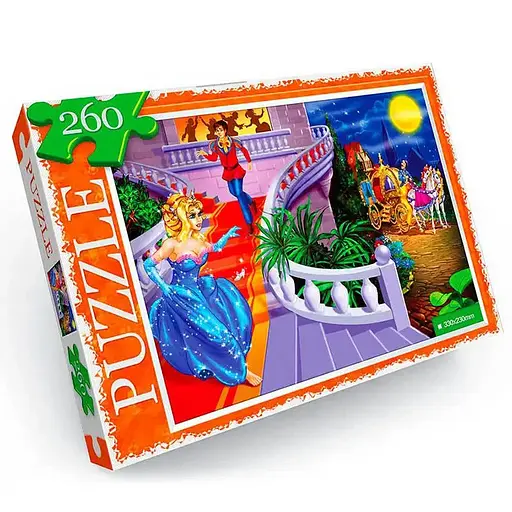 Пазл Принцеса Danko Toys C260-13-03, 260 ел.