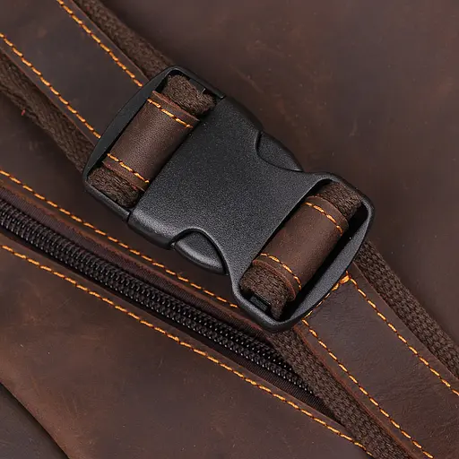 Кожаная мужская сумка через плечо Vintage 26х44х8,5 см sum0015591 - фото 7