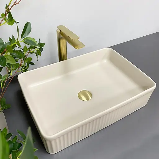 Умивальник VBI Brescia beige matt накладний VBI-013902 - фото 3