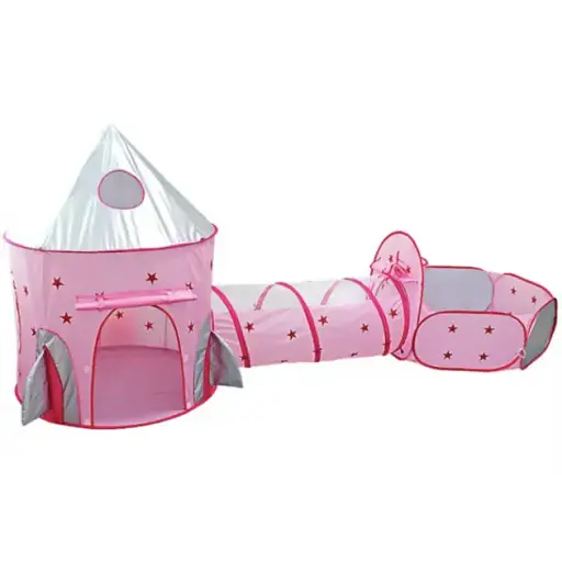 Детская палатка с туннелем и сухим бассейном - фото 4