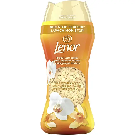 Парфюмированные гранулы для стирки Lenor Золотая орхидея и ваниль 195 г