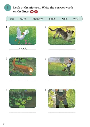 Ladybird Readers 4 Peter and the Wolf Activity Book - фото 2