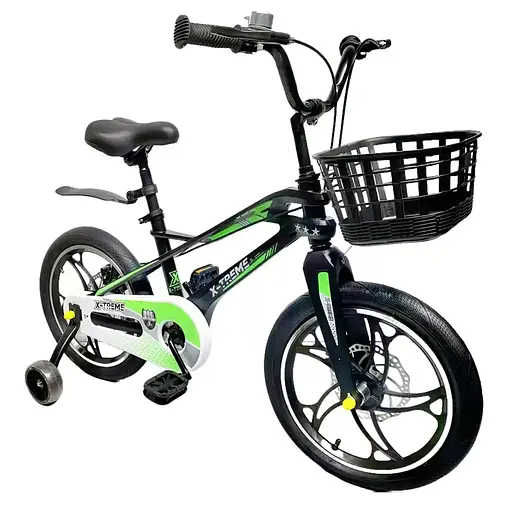 Дитячий велосипед X-Treme Stormer Orbit 25.14-01, 14" чорний (145867)