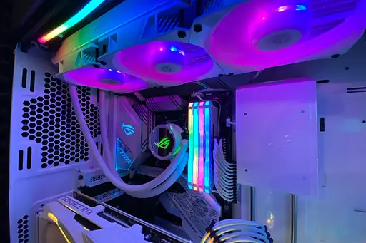 СВО ASUS ROG Strix LC 240 RGB White (90RC0062-M0UAY0) - фото 9