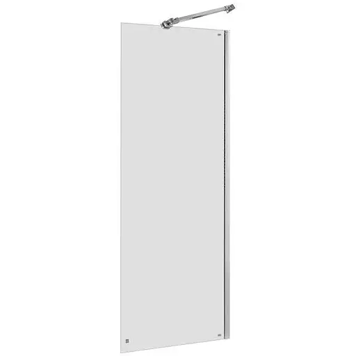 Бічна стінка Roca Capital 90x195 см AM4409012M, прозорий, хром - фото 1