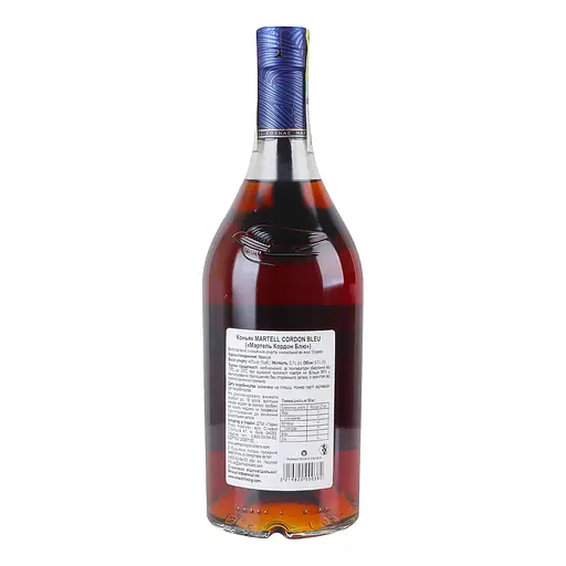 Коньяк Martell Cordon Bleu 40% 0.7 л - фото 2