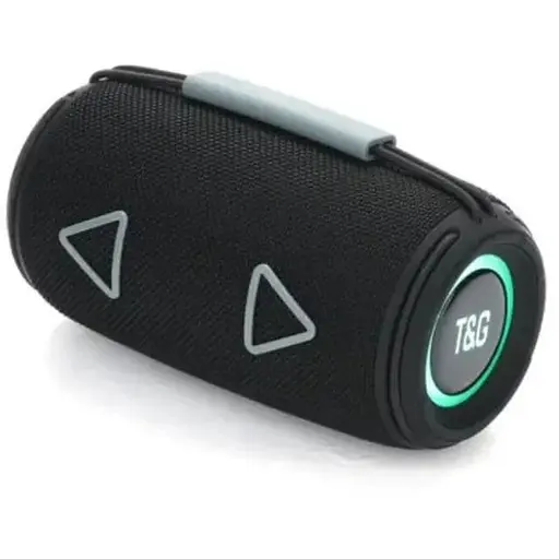 Портативная Bluetooth-колонка T&G TG657 беспроводная переносная колонка с влагозащитой Черный - фото 1