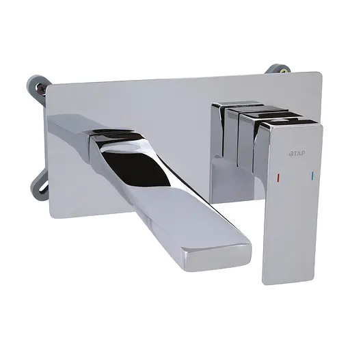 Смеситель для умывальника Qtap Gemini скрытого монтажа QTGEM273CRM45693 Chrome - фото 1