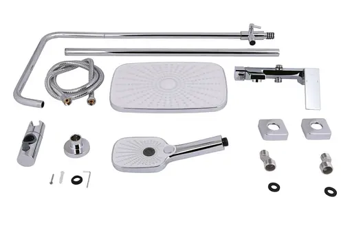 Душевая система универсальная Qtap Gemini Chrome с изливом QTGEM111CRM45685 - фото 10