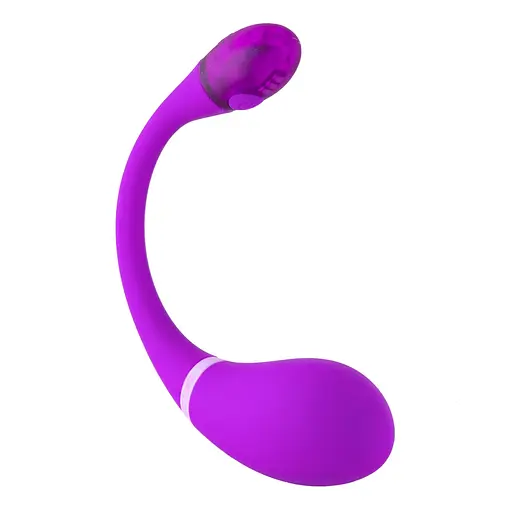 Віброяйце Kiiroo OhMiBod Esca 2 18.5 см фіолетовий - фото 8