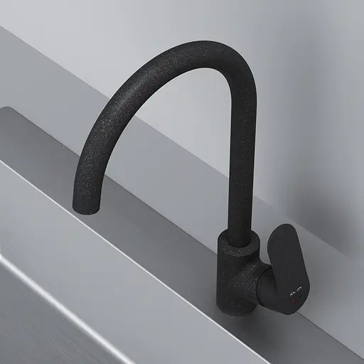 Змішувач для кухні AM.PM Like чорний F80E07122 - фото 4