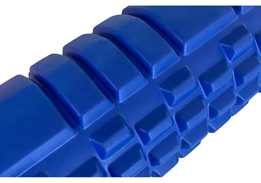 Масажний ролик EasyFit Grid Roller 33 см v.1.1 Синій (EF-2020a-BL) - фото 3
