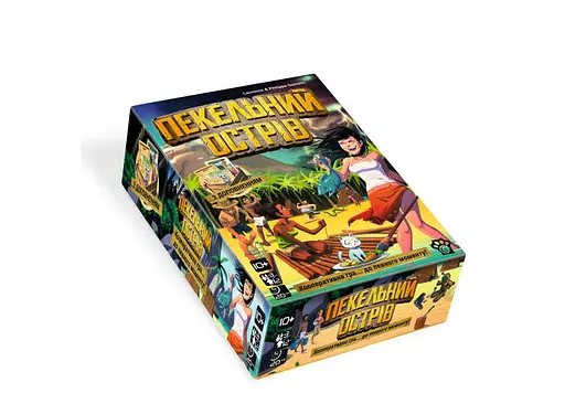 Настольная игра Woodcat РобинзонАда (обновленное издание) (Hellapagos: Big box) (укр.) (235598) - фото 2