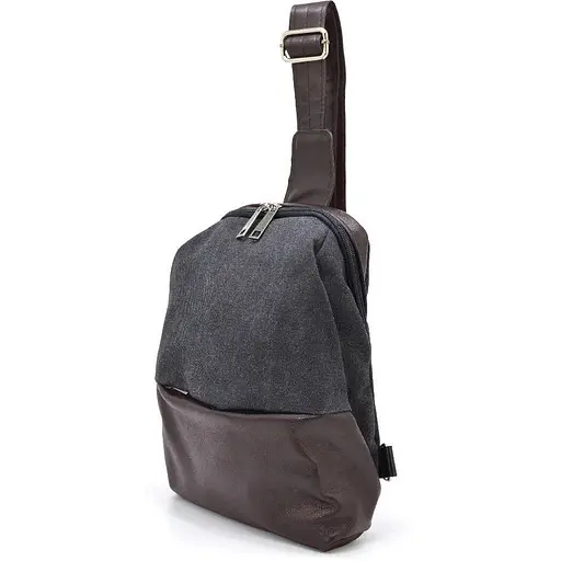 Кожаная сумка-слинг Tarwa 28х22х7 см sum0025568 - фото 1