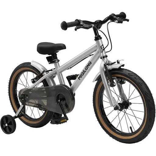 Дитячий велосипед Miqilong ST 16" срібний (RBB-ST16-SILVER) - фото 1