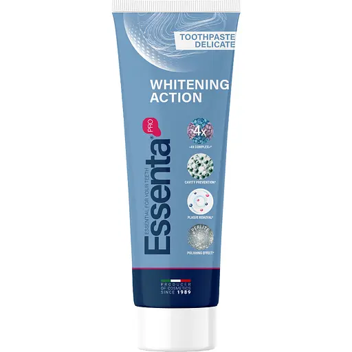 Зубна паста Essenta Pro Whitening Action 75 мл - фото 1