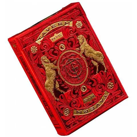 Карти гральні United States Playing Card Company Theory11 Tavern on the Green: Red Edition (limited edition) (ВР_ТГРЕ)