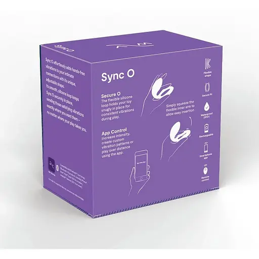 Смарт-вібратор We-Vibe Sync O Light Purple - фото 11