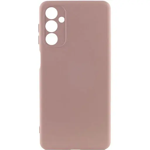 Чехол Silicone Cover Lakshmi Full Camera (A) для Samsung Galaxy M14 5G Розовый / Pink Sand