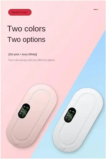 Менструальная грелка Misamo Массажер для живота Smart Warm Palace Belt Вибрационное массажное устройство для талии для судорог - фото 4