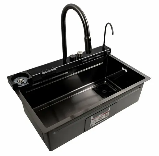 Кухонна мийка Platinum HANDMADE 75*46D (SP000041259) - фото 3