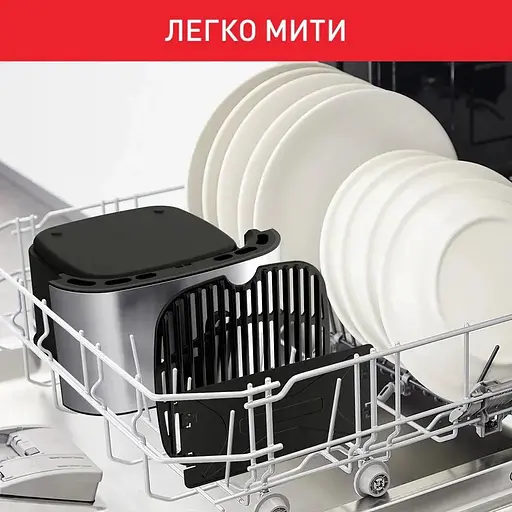 Мультипіч Tefal EasyFry&Grill XXL 1830 Вт чорно-сіра (EY801D15) - фото 12
