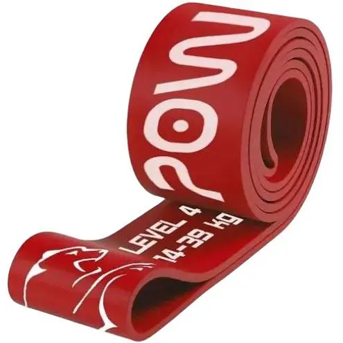 Еспандер-петля PowerPlay 4115 Power Band (гумка для фітнесу і кроссфіту) Червона (14-39 кг) (PP_4115_Red_(14-39 kg)) - фото 1