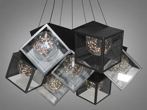 Уникальная, магическая, исключительного качества, светодиодная люстра в стиле Loft, . - фото 3