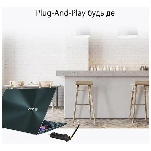 Мережева карта Wi-Fi ASUS USB-AX56 (90IG06H0-MO0R10) - фото 8