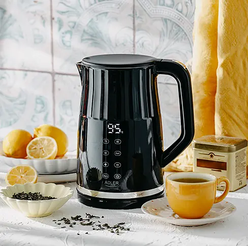 Электрочайник LED с регулятором температуры, 1.7л Adler AD 1350 - фото 7