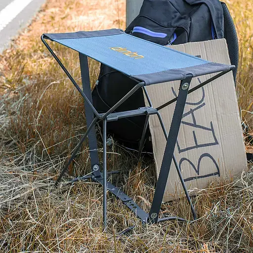 Табурет раскладной Uquip Fancy голубой с серым (244017) - фото 9