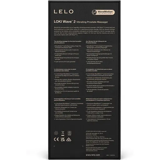 Массажер простаты Lelo Loki Wave 2 - фото 5