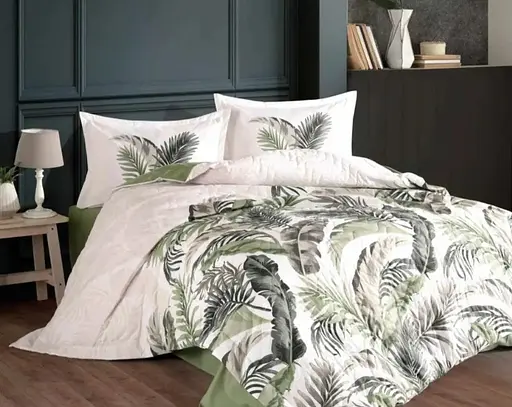 Комплект зі стьобаною підковдрою 4 сезона Hena Ранфорс Clasy pbe0051452 - фото 1