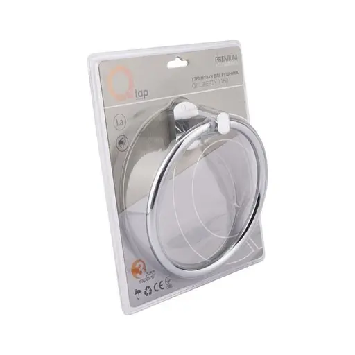 Тримач для рушника Qtap Liberty CRM 1160 Хром - фото 6