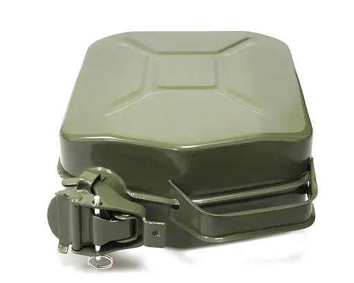 Канистра металлическая для топлива герметичная с рычажным замком 10 л (10l) - фото 3