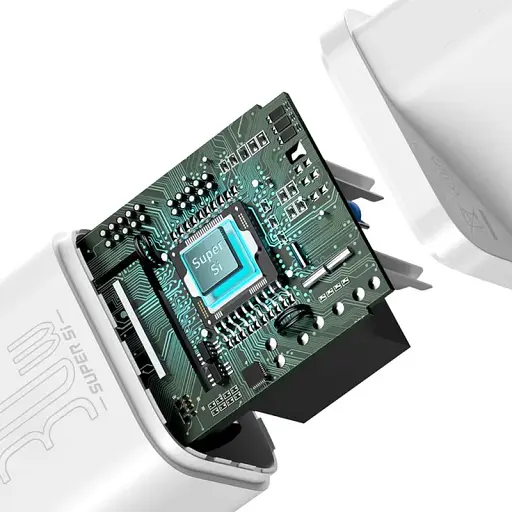 Зарядное устройство Baseus Super Si 30W 1 USB-C (CCSUP-J02) White - фото 4