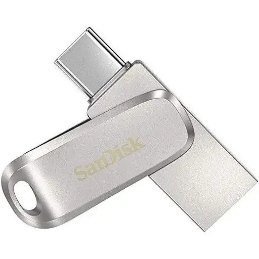 Флеш-накопитель SanDisk USB 3. 1 Ultra Dual Luxe Type-C 128Gb (150 Mb/s) - фото 1