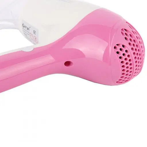 Потужний маленький якісний фен для сушіння укладки волосся Gemei GM-1711 електрофен - фото 3