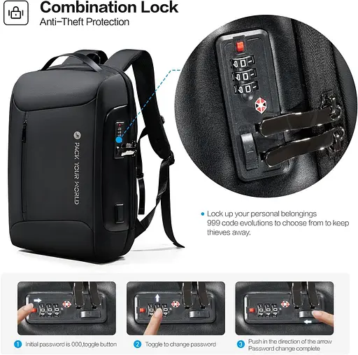 Рюкзак Oiwas OCB5012 черный - фото 7