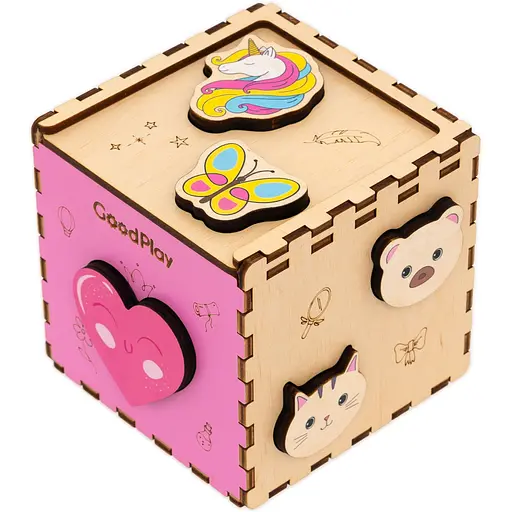 Кубик-сортер GoodPlay Казковий світ (CUB-4-005) - фото 2