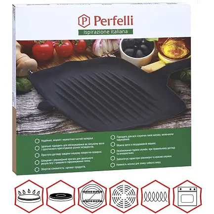 Сковорода-гриль Perfelli 6459 - фото 7
