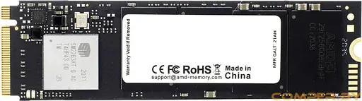 Накопичувач SSD AMD m.2 NVMe 512Gb Radeon R3 (R3MP30512G8) - фото 1