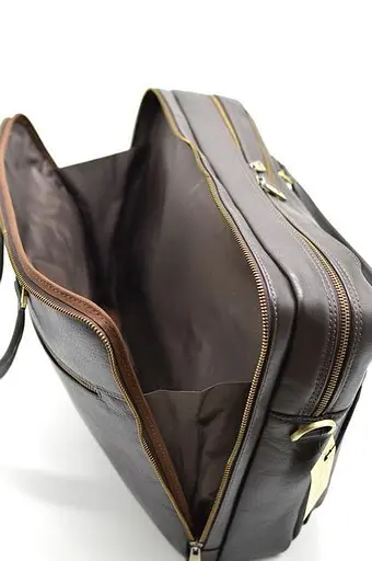 Чоловіча шкіряна сумка TARWA 41х30х13 см sum0026103 - фото 8