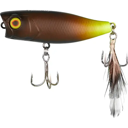 Воблер Jackall Chubby Popper 42F 42 мм 3,3 г Pellet Yellow