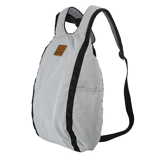 Рюкзак-антивор OOLOO Капля 45х27х14 см, пепельно-серый 602/700 - фото 3