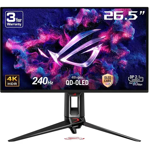 Монитор 27" ASUS PG27UCDM QD-OLED UHD OLED 240Hz (90LM0B30-B01971) - фото 1